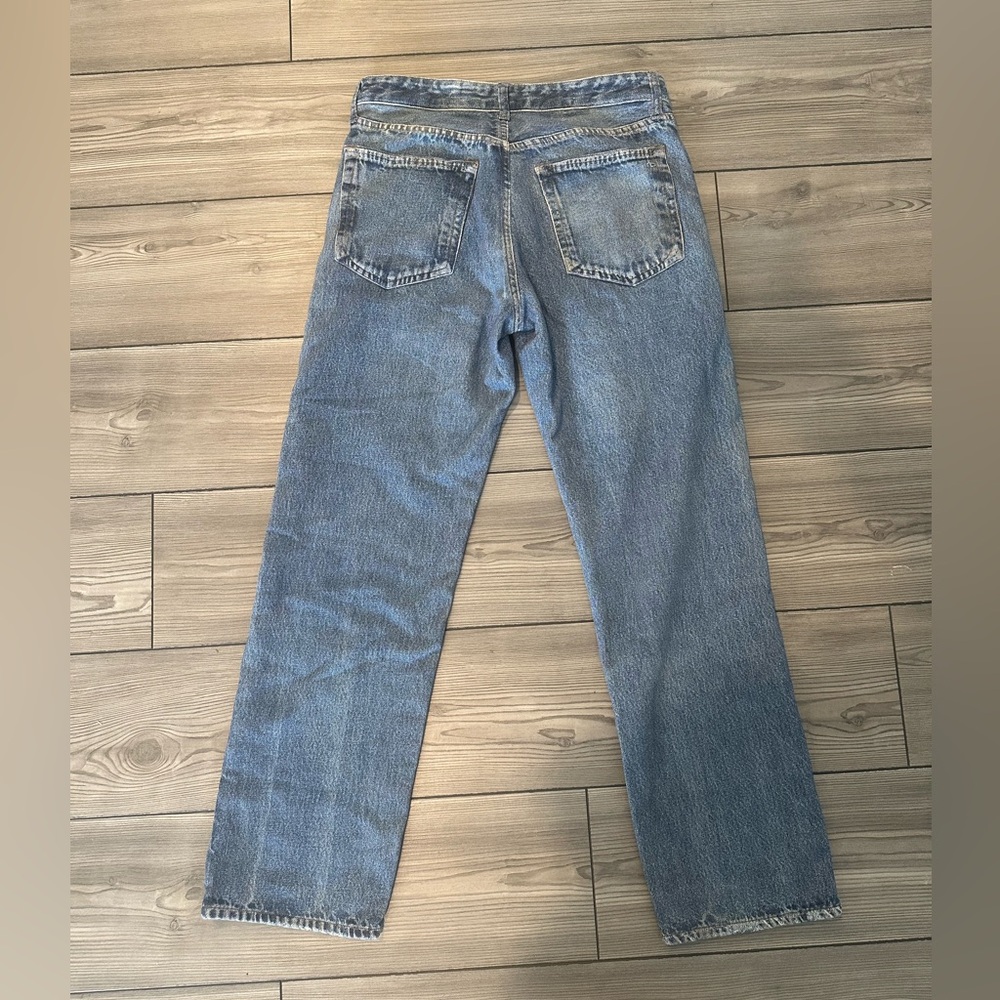 Rag n Bone Men's Fit 4 Miramar Jeans Greenwood denim Sz 30 straight distressed - Picture 6 of 6